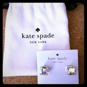 Kate Spade AB crystal earrings